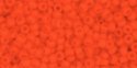 (image for) TOHO 11/o Round-Orange Opaque Matte #11T50F