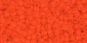 (image for) TOHO 11/o Round-Orange Opaque Matte #11T50F