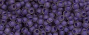 (image for) TOHO 15/o Round Seed Bead-Purple Lined Amethyst Matte. 15T928FM