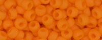 TOHO 11/o Round-Light Orange Matte Opaque. 11T42DF (image for) TOHO 11/o Round-Light Orange Matte Opaque. 11T42DF