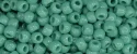 (image for) TOHO Size 6/o Round Seed Bead-Green Turquoise Opaque 6T55D