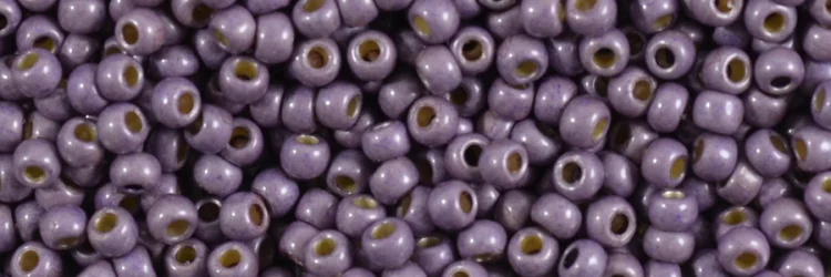 (image for) TOHO 11/o Round-Lilac Matte Galvanized PermaFinish. 11TPF579F