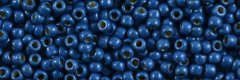 (image for) TOHO 11/o Round-Dark Teal Blue Matte Galvanized PermaFinish. 11TPF584F