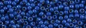 (image for) TOHO 11/o Round-Royal Blue Matte Galvanized PermaFinish. 11TPF585F
