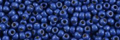 (image for) TOHO 11/o Round-Cobalt Blue Matte Galvanized PermaFinish. 11TPF586F