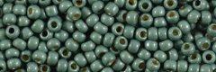 (image for) TOHO 11/o Round-Spruce Matte Galvanized PermaFinish. 11TPF589F