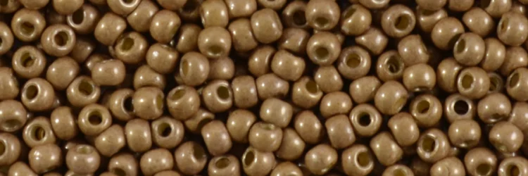 (image for) TOHO 11/o Round-Champagne Matte Galvanized PermaFinish. 11TPF592F