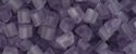 (image for) TOHO Size 11/o Triangle Shape Seed Bead-Light Purple Transparent Matte
