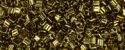(image for) TOHO Size 11/o Triangle Shape Seed Bead-Dark Gold Bronze Metallic