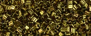 (image for) TOHO Size 11/o Triangle Shape Seed Bead-Dark Gold Bronze Metallic