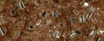 (image for) TOHO Size 11/o Triangle Shape Seed Bead-Light Pink Silver Lined
