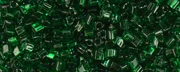 (image for) TOHO Size 11/o Triangle Shape Seed Bead-Dark Emerald Green Transparent