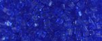 (image for) TOHO Size 11/o Triangle Shape Seed Bead-Sapphire Transparent