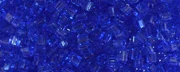 (image for) TOHO Size 11/o Triangle Shape Seed Bead-Sapphire Transparent