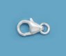 (image for) Sterling Silver Filled - 9mm Round Trigger Lobster Clasp with Ring * Package of 3 Clasps