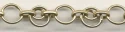 (image for) Handmade Java Brass Chain-Small Circle/Large Circle Chain