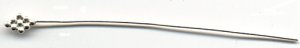 Bali Silver Headpin-Beaded Diamond (image for) Bali Silver Headpin-Beaded Diamond