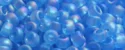 (image for) TOHO 15/o Round Seed Bead-Aqua Transparent Rainbow Matte. 15T163BF