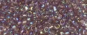 (image for) TOHO 15/o Round Seed Bead-Light Amethyst Transparent Rainbow. 15T166