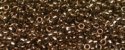 (image for) TOHO 15/o Round Seed Bead-Blue Gold Luster. 15T204