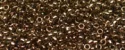 (image for) TOHO 15/o Round Seed Bead-Blue Gold Luster. 15T204