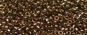 (image for) TOHO 15/o Round Seed Bead-Blue Gold Luster. 15T204