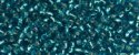 (image for) TOHO 15/o Round Seed Bead-Light Green Aqua Silver Lined. 15T23BDA