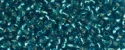 (image for) TOHO 15/o Round Seed Bead-Light Green Aqua Silver Lined. 15T23BDA
