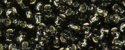(image for) TOHO 15/o Round Seed Bead-Dark Black Diamond Silver Lined. 15T29C