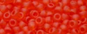 (image for) TOHO 15/o Round Seed Bead-Light Ruby Hyacinth Transparent Matte. 15T5F