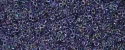 (image for) TOHO 15/o Round Seed Bead-Dark Purple Lined Crystal Luster. 15T181