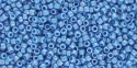 (image for) TOHO 15/o Round Seed Bead-Blue Opaque Luster. 15T124D