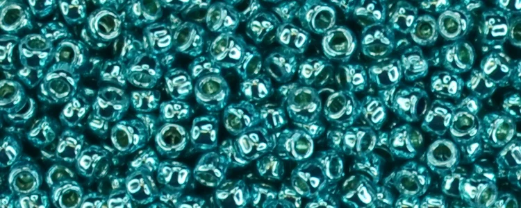 (image for) TOHO 15/o Round Seed Bead-Turquoise Galvanized PermaFinish. 15TPF569