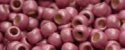 (image for) TOHO 15/o Round Seed Bead-Rose Galvanized Matte PermaFinish. 15TPF553F