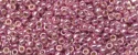 (image for) TOHO 15/o Round Seed Bead-Rose Galvanized PermaFinish. 15TPF553