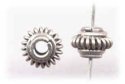 (image for) Bali Silver Spacer - 6mm Spiral Coiled Spacer Bead *10 Beads