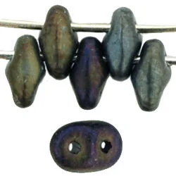 (image for) Czech SuperDuo-Matte Iris Brown * 10 Grams
