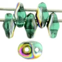 (image for) Czech SuperDuo-Emerald Vitrail *10 Grams