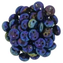(image for) CzechMate Two Hole Lentil-Iris Blue