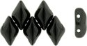 (image for) Czech GemDuo - Jet Black Opaque. 8 x 5mm * 10 Grams