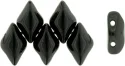 (image for) Czech GemDuo - Jet Black Opaque. 8 x 5mm * 10 Grams