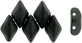 (image for) Czech GemDuo - Jet Black Matte Opaque