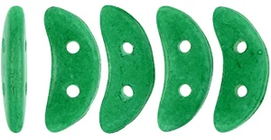 (image for) CzechMate Crescent-Opaque Lush Meadow * 55 Pieces
