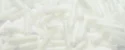 (image for) TOHO Size 3 Bugle Bead. 9mm Length-White Opaque