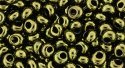(image for) TOHO 3mm Magatama Bead-Jet Gold Luster