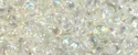 (image for) TOHO 3 mm Magatama Bead-Crystal Transparent Rainbow