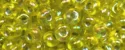 (image for) TOHO 3 mm Magatama Bead-Lime Green Lined Peridot Rainbow