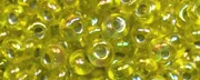 (image for) TOHO 3 mm Magatama Bead-Lime Green Lined Peridot Rainbow