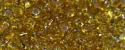 (image for) TOHO 3mm Magatama Bead-Light Topaz Silver Lined