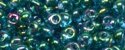 (image for) TOHO 3 mm Magatama Bead-Montana Blue Gold Luster